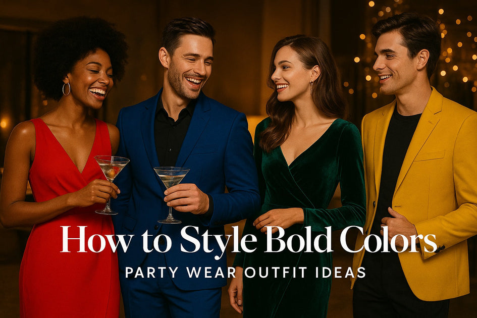 How to Style Bold Colors for Party Wear Outfits – Starin