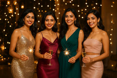 Festive Season, Stylish You: Western Dress Ideas for Celebration Nights