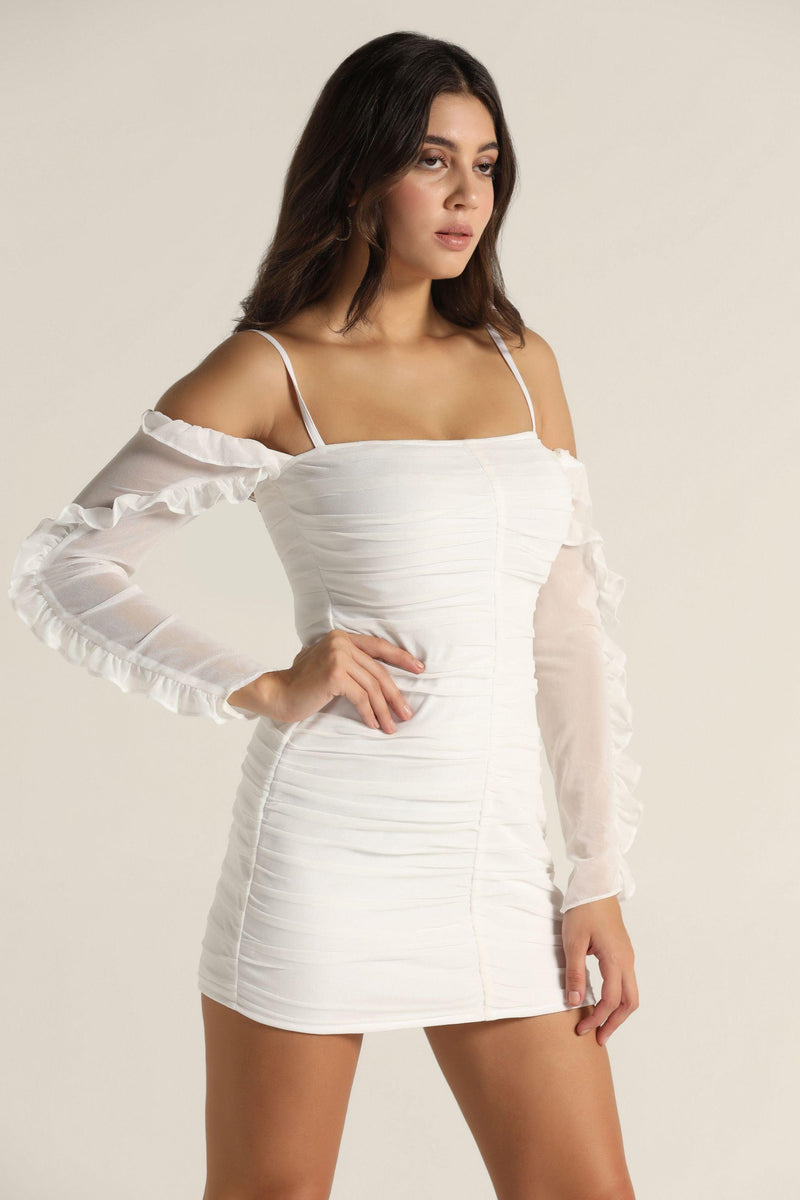 White Lily Frill Dress - Starin