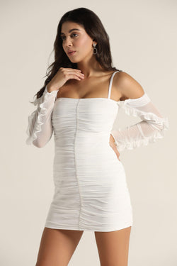 White Lily Frill Dress - Starin