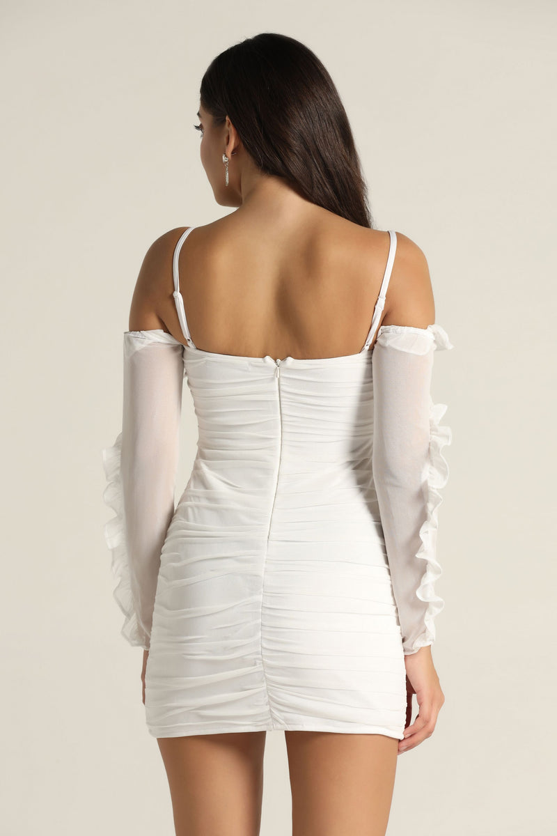 White Lily Frill Dress - Starin