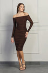 Chocolate Crystal Dress