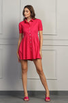 Pink Shirt Dress