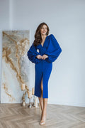 Scarlet Royal Blue Dress