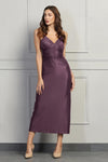 French Purple Dress