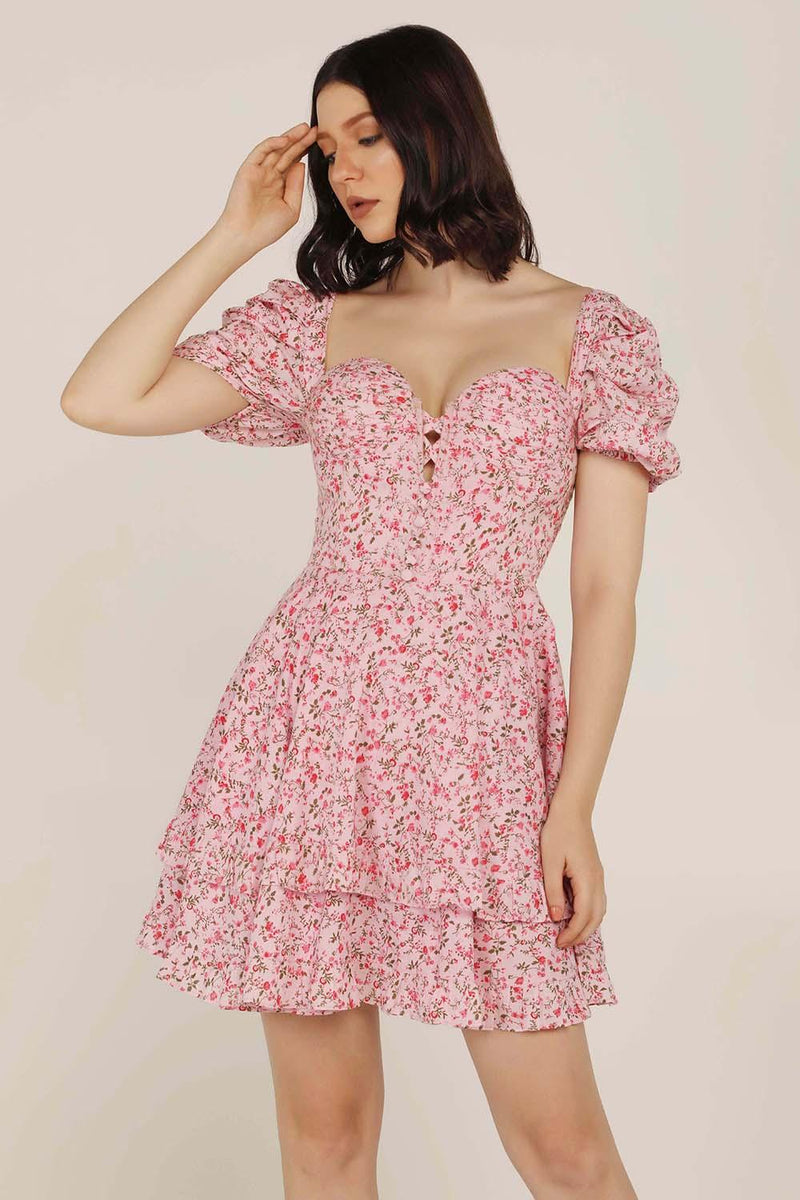 French Ruffle Corset dress - STARIN