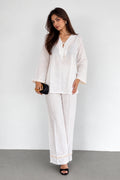 Aurelia White Pearl Set