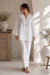 Aurelia White Pearl Set
