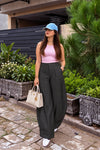 Sculpted Barrel Trousers