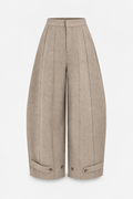Sculpted Barrel Trousers