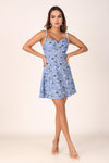 Blue Floral Dress