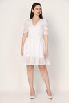 White Skater Dress