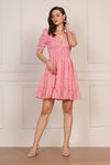 Pink Floral Dress