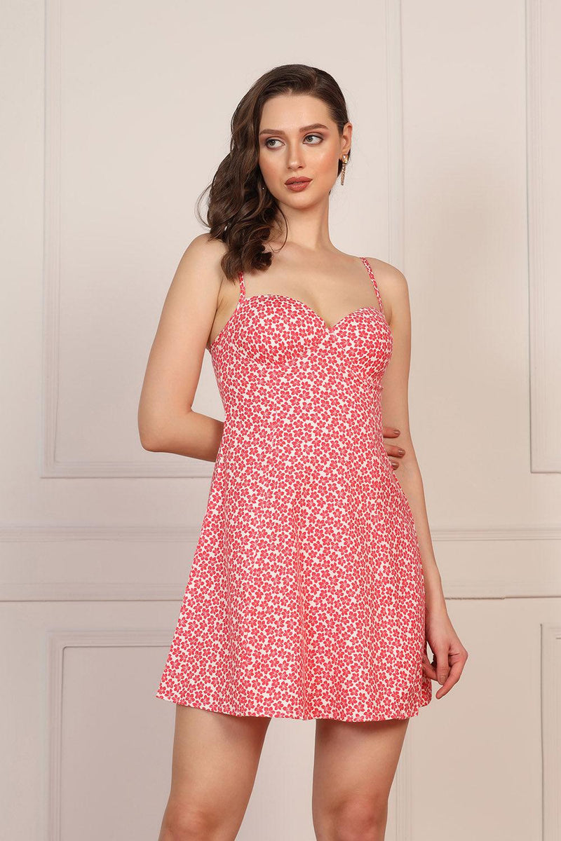 Cupped Dress - Red - Starin