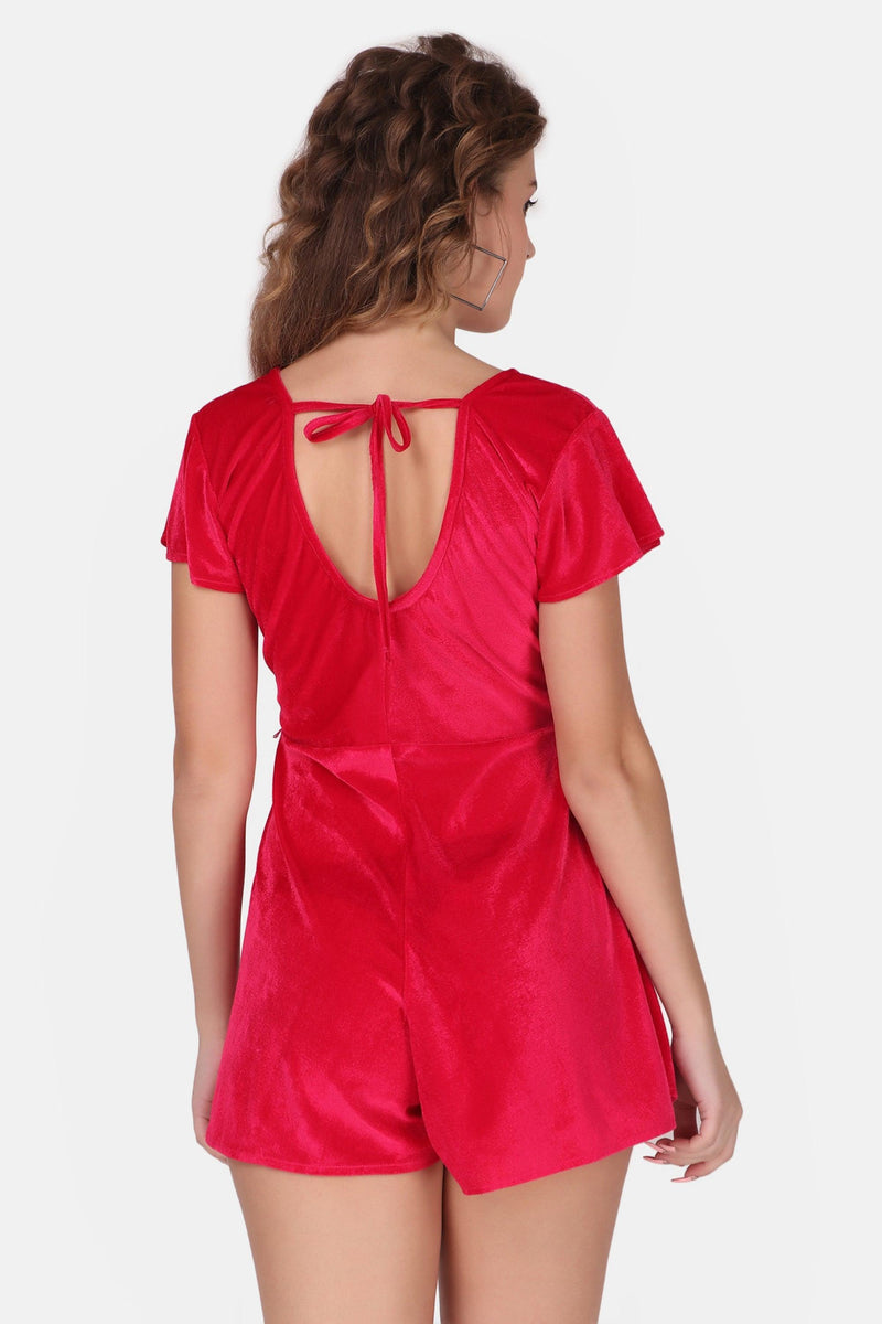 Velvet Playsuit - STARIN