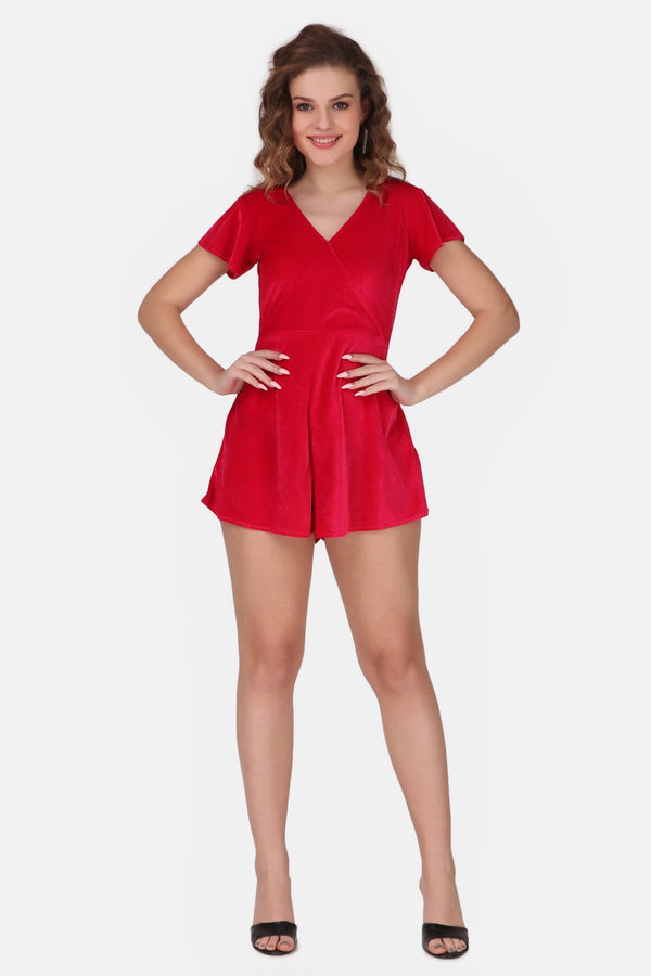 Velvet Playsuit - STARIN