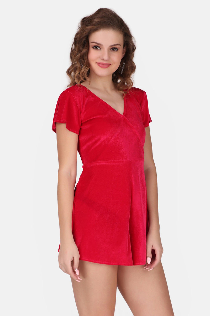 Velvet Playsuit - STARIN