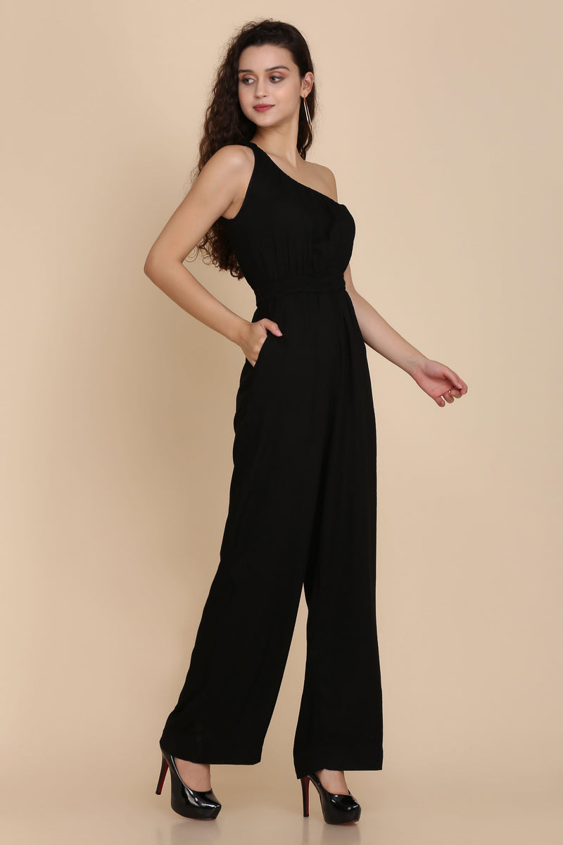 One Shoulder Jumpsuit - STARIN