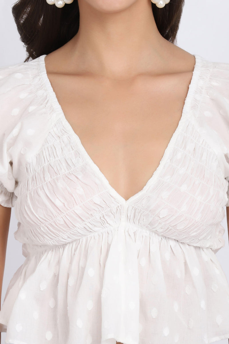 Embroidered Crop Top - STARIN