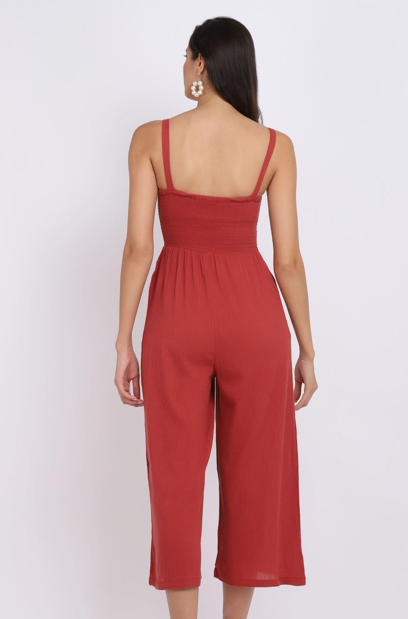 Wide-Leg Jumpsuit - STARIN