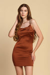 Chocolate Chainstrap Dress