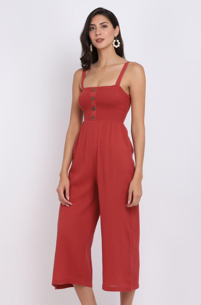 Wide-Leg Jumpsuit - STARIN