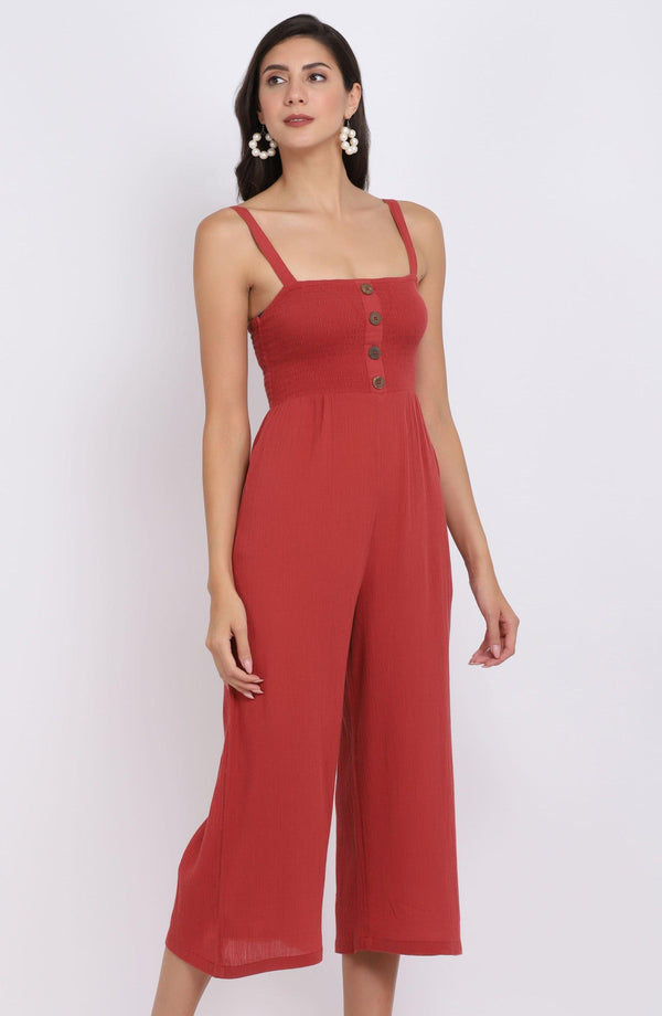 Wide-Leg Jumpsuit - STARIN