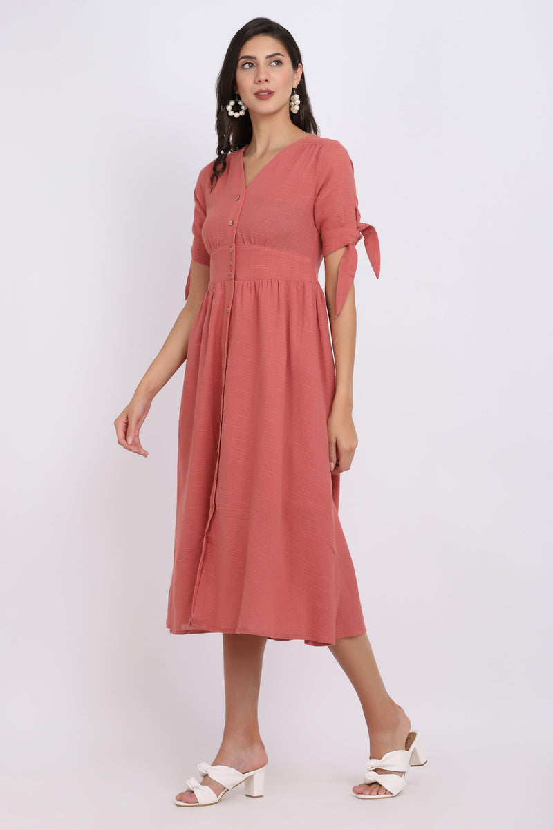 Linen Flare Dress - STARIN