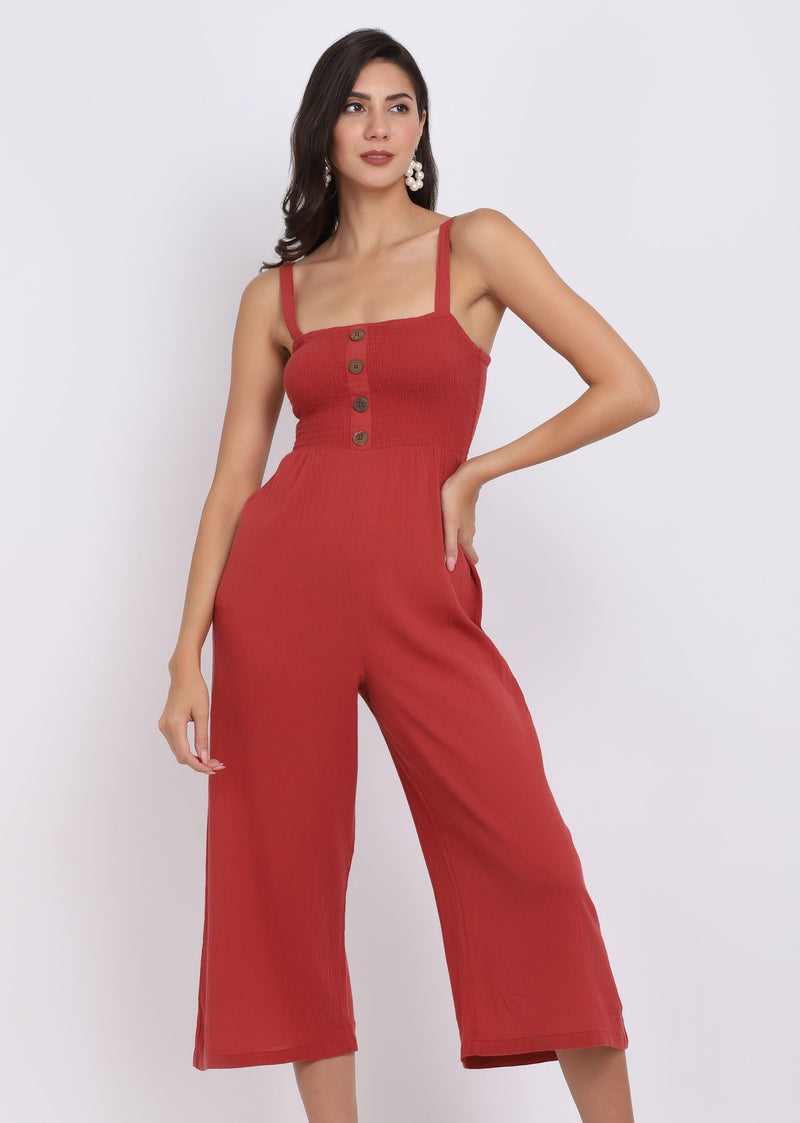 Wide-Leg Jumpsuit - STARIN