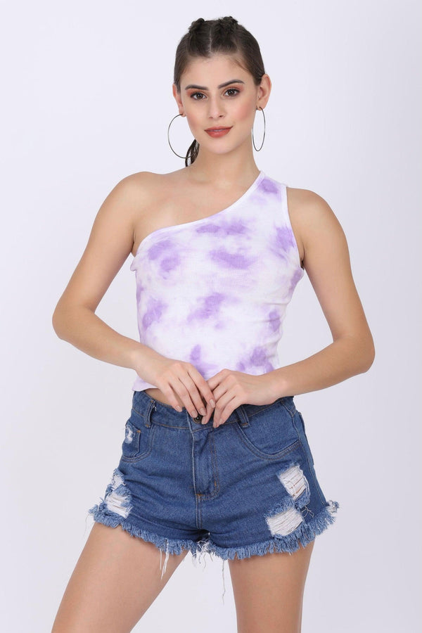 Hand Dyed Top - Lavender - STARIN