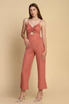 Rouge Twisted Jumpsuit