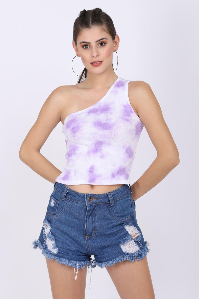 Hand Dyed Top - Lavender - STARIN